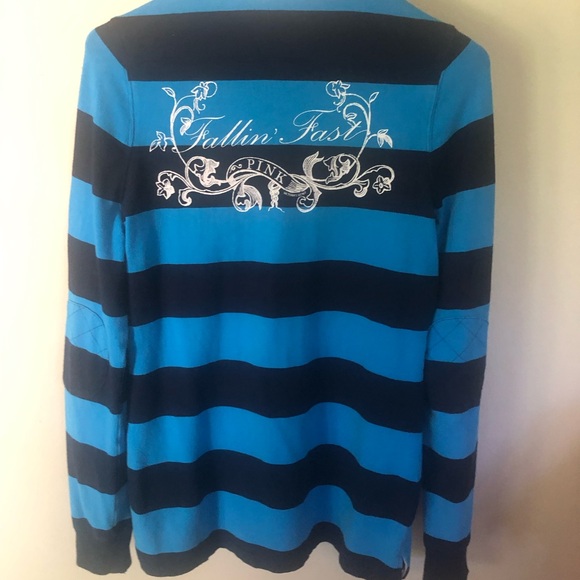 “PINK” VICTORIA SECRET rugby/polo shirt - Picture 10 of 11
